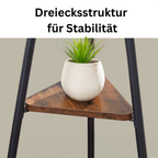 HakenTurm: Clothes Rack Metal – multifunctional coat & hat stand with shelves, sturdy & decorative for hallway & guest room