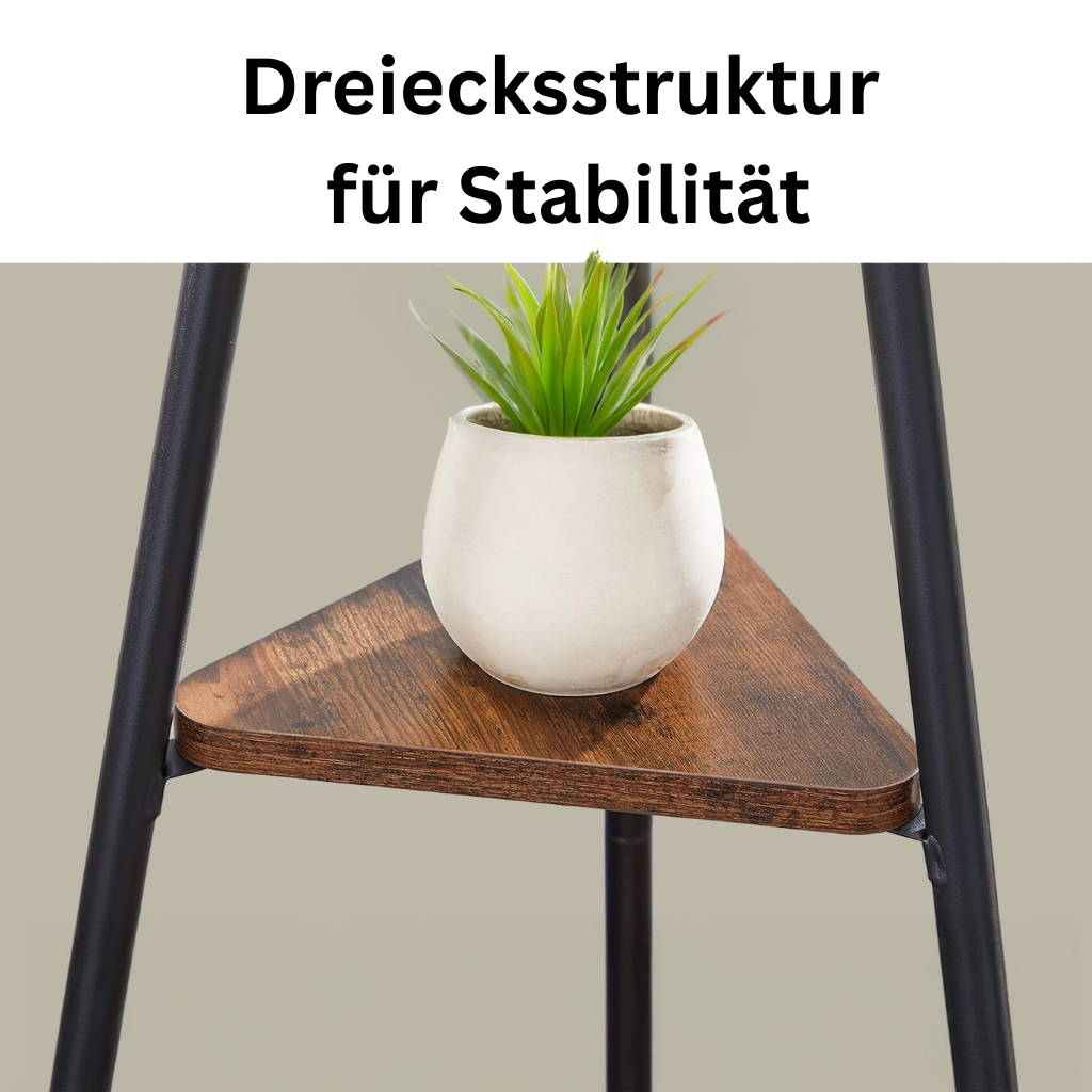 HakenTurm: Clothes Rack Metal – multifunctional coat & hat stand with shelves, sturdy & decorative for hallway & guest room