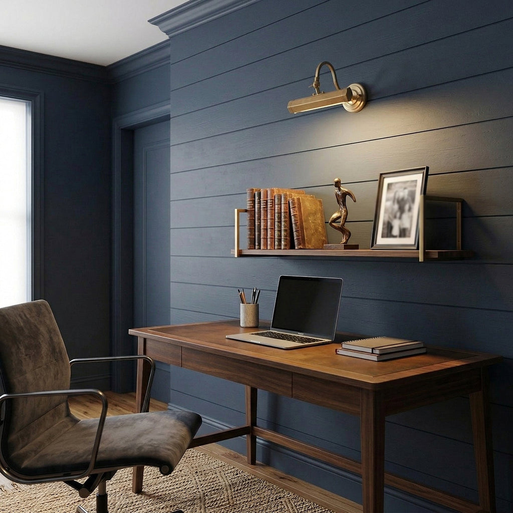 Halcyon Swan-Neck Adjustable Picture Wall Light