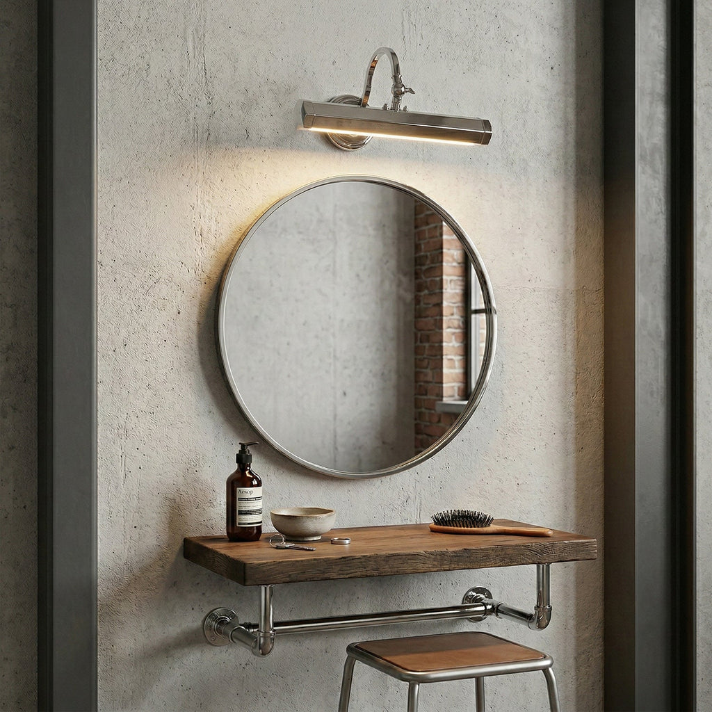 Halcyon Swan-Neck Adjustable Picture Wall Light