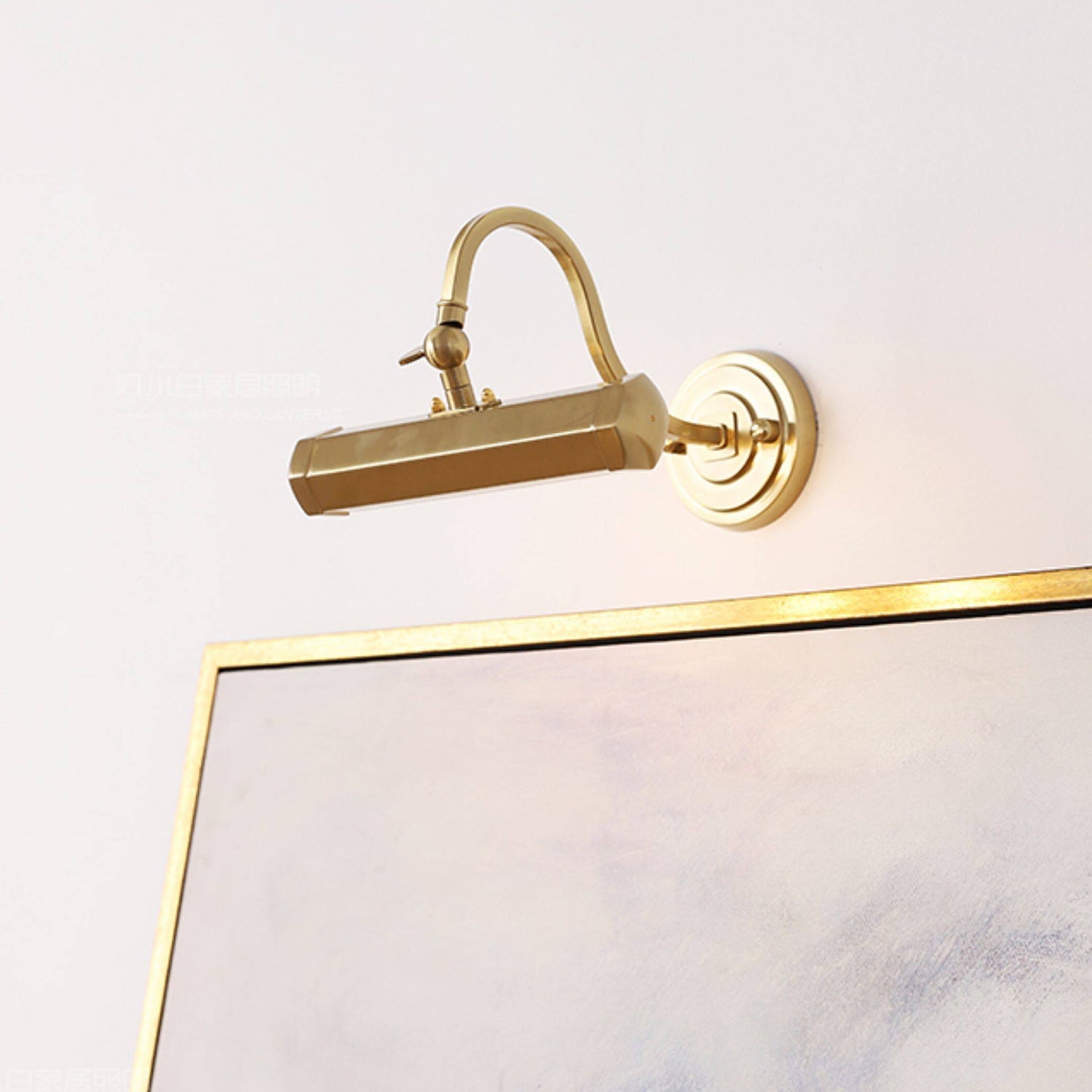 Halcyon Swan-Neck Adjustable Picture Wall Light