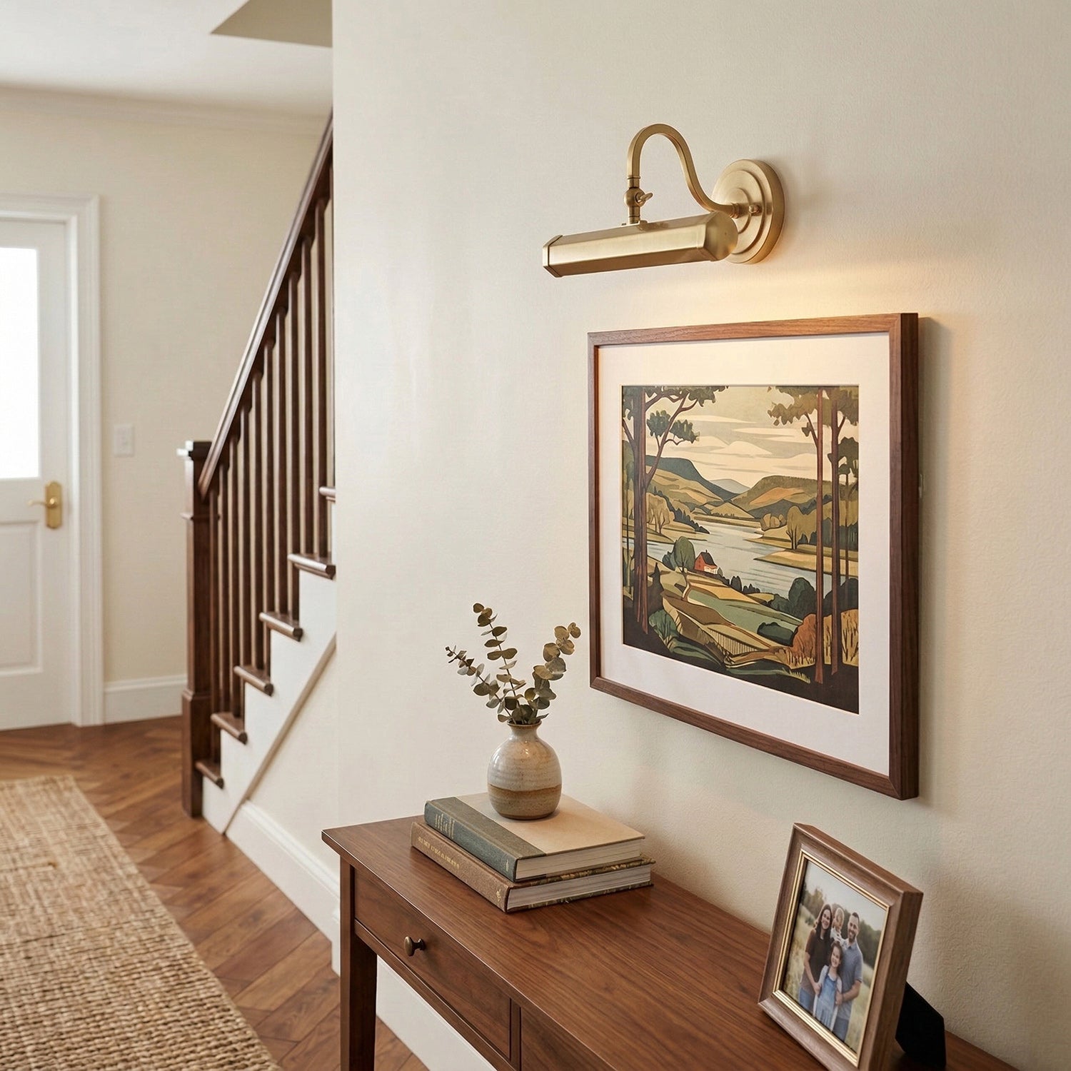 Halcyon Swan-Neck Adjustable Picture Wall Light