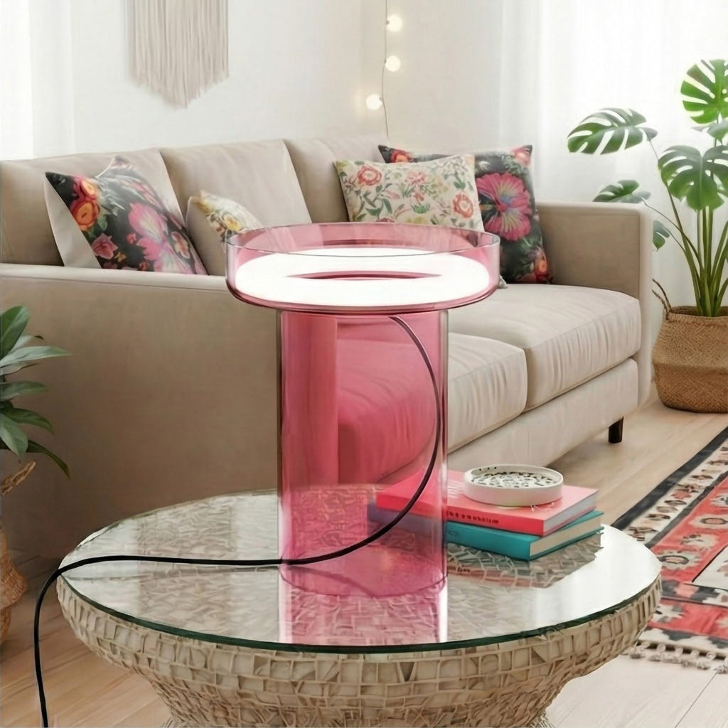 Halo Hand-Blown Glass Table Lamp