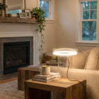 Halo Hand-Blown Glass Table Lamp