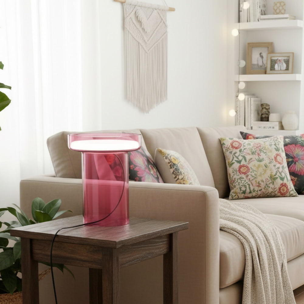Halo Hand-Blown Glass Table Lamp