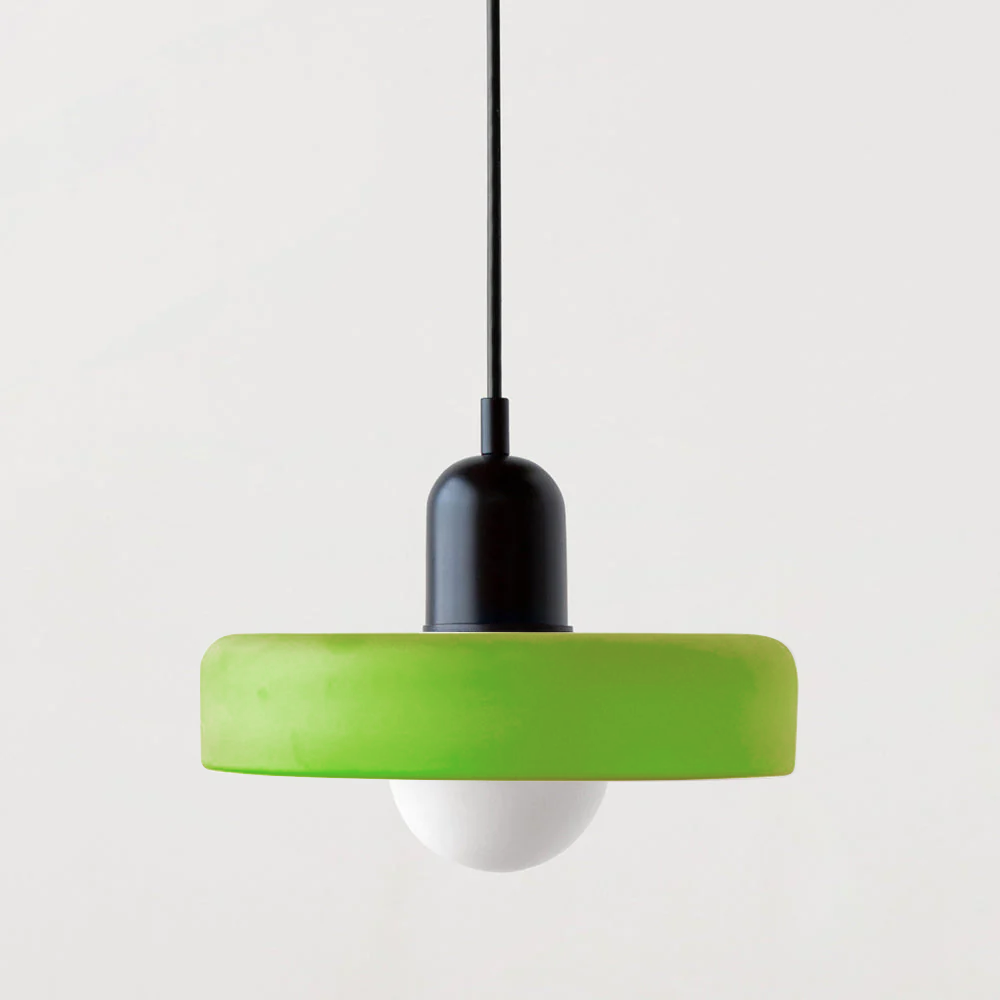 HaloLicht: Modern Art Deco Pendant Light Made of Glass for Stylish Living Spaces