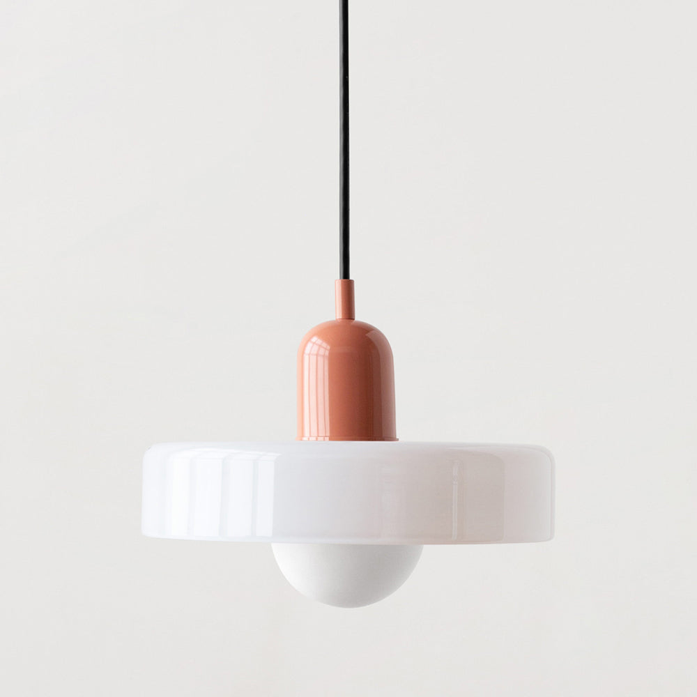 HaloLicht: Modern Art Deco Pendant Light Made of Glass for Stylish Living Spaces