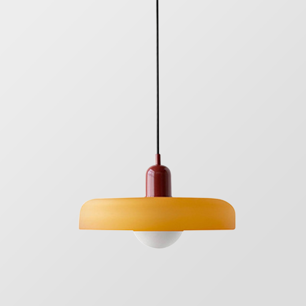 HaloLicht: Modern Art Deco Pendant Light Made of Glass for Stylish Living Spaces