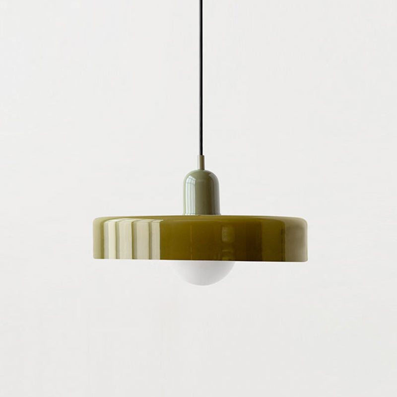HaloLicht: Modern Art Deco Pendant Light Made of Glass for Stylish Living Spaces