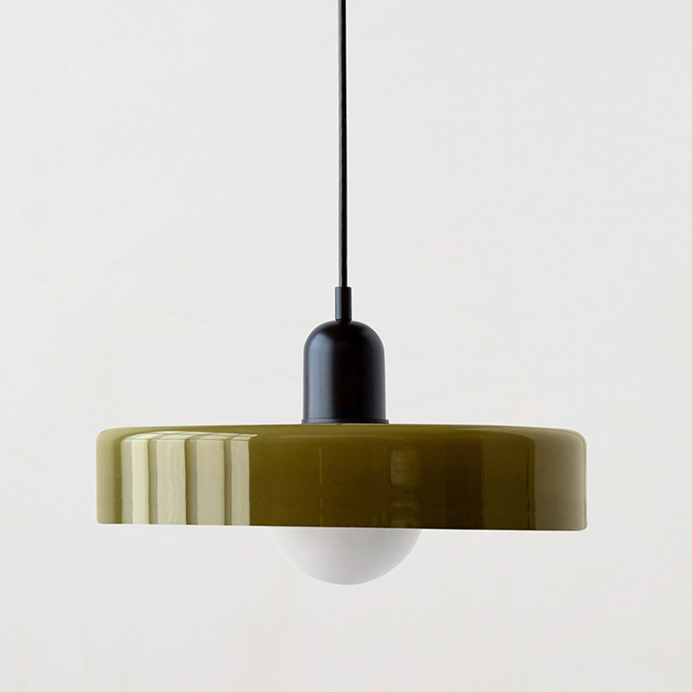 HaloLicht: Modern Art Deco Pendant Light Made of Glass for Stylish Living Spaces