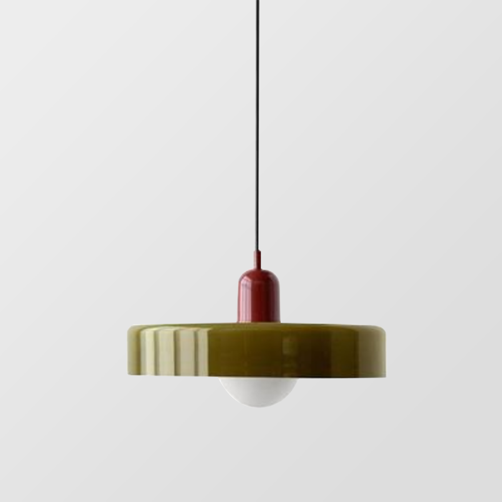 HaloLicht: Modern Art Deco Pendant Light Made of Glass for Stylish Living Spaces