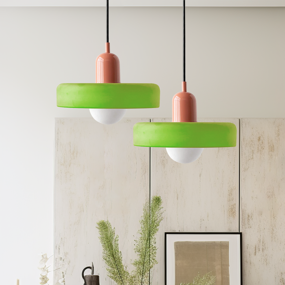 HaloLicht: Modern Art Deco Pendant Light Made of Glass for Stylish Living Spaces