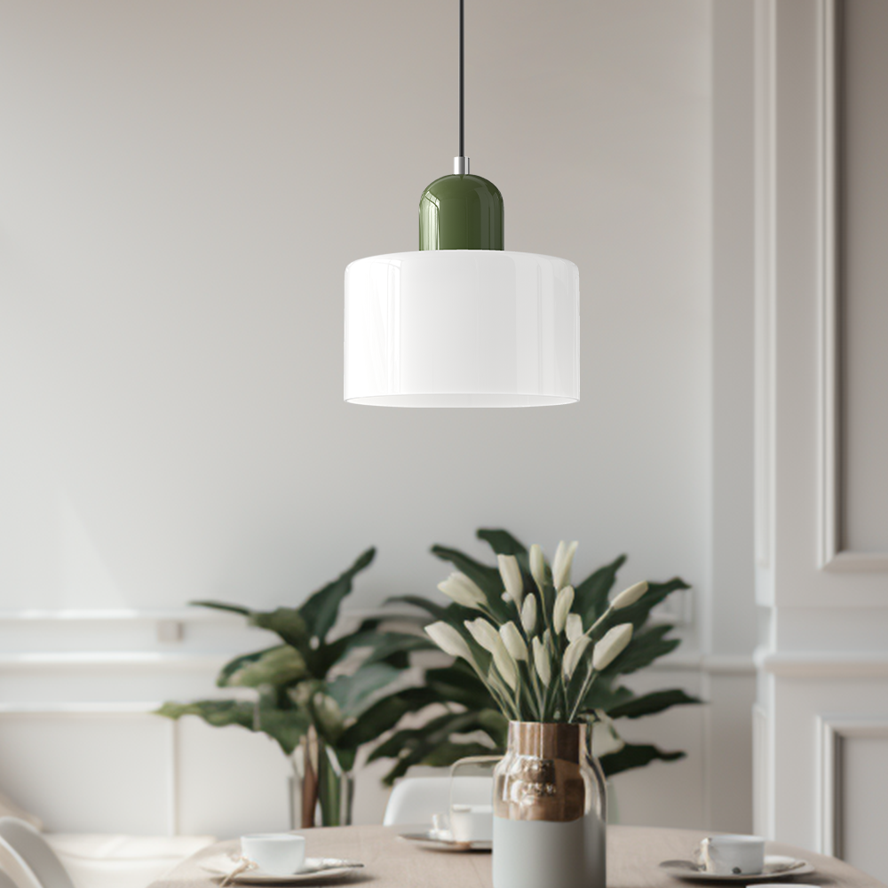 HaloLumen: Modern Pendant Light in Extended Halo Design