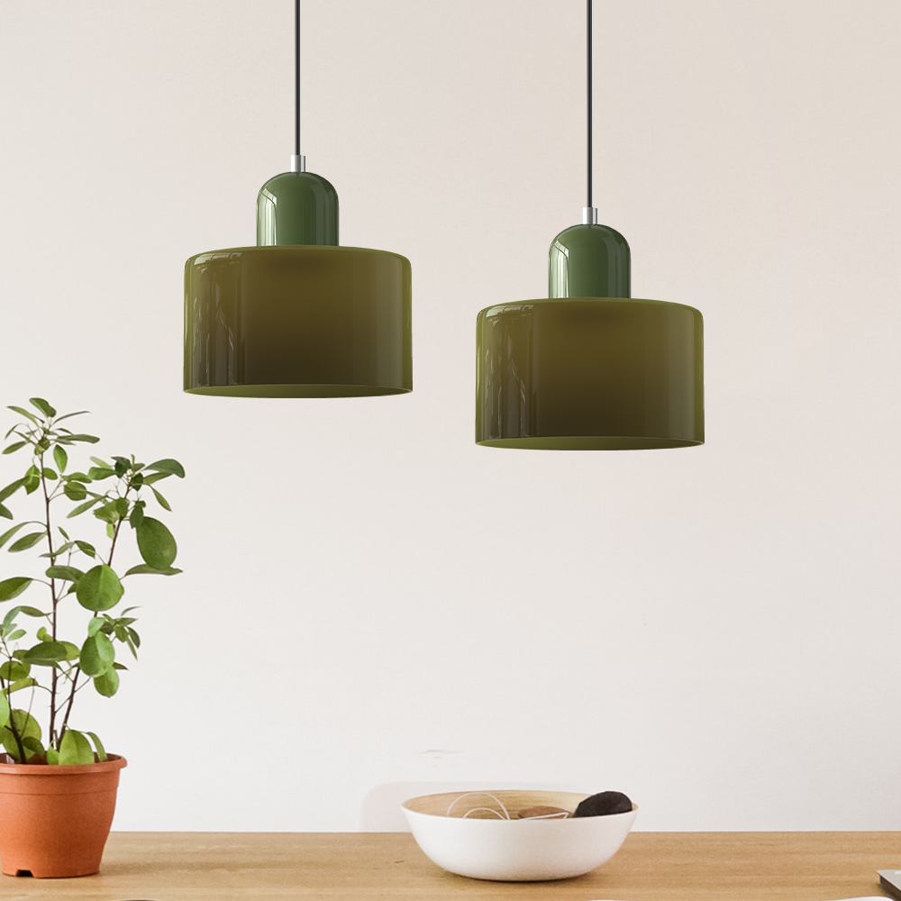 HaloLumen: Modern Pendant Light in Extended Halo Design
