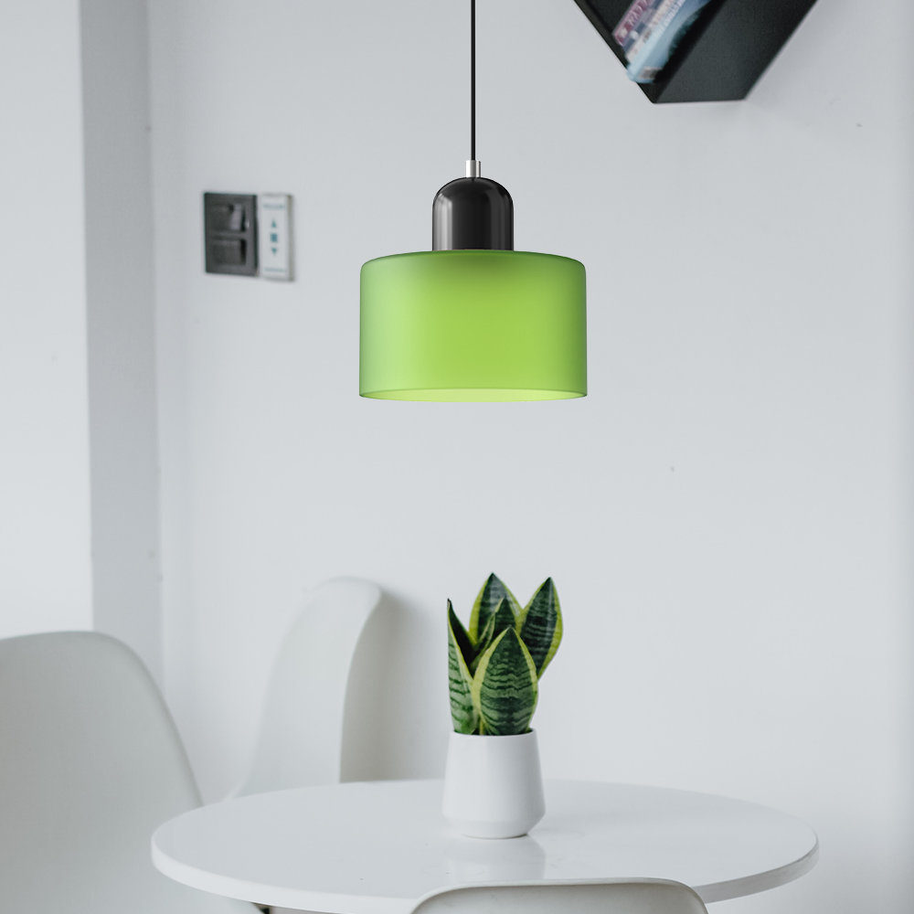 HaloLumen: Modern Pendant Light in Extended Halo Design