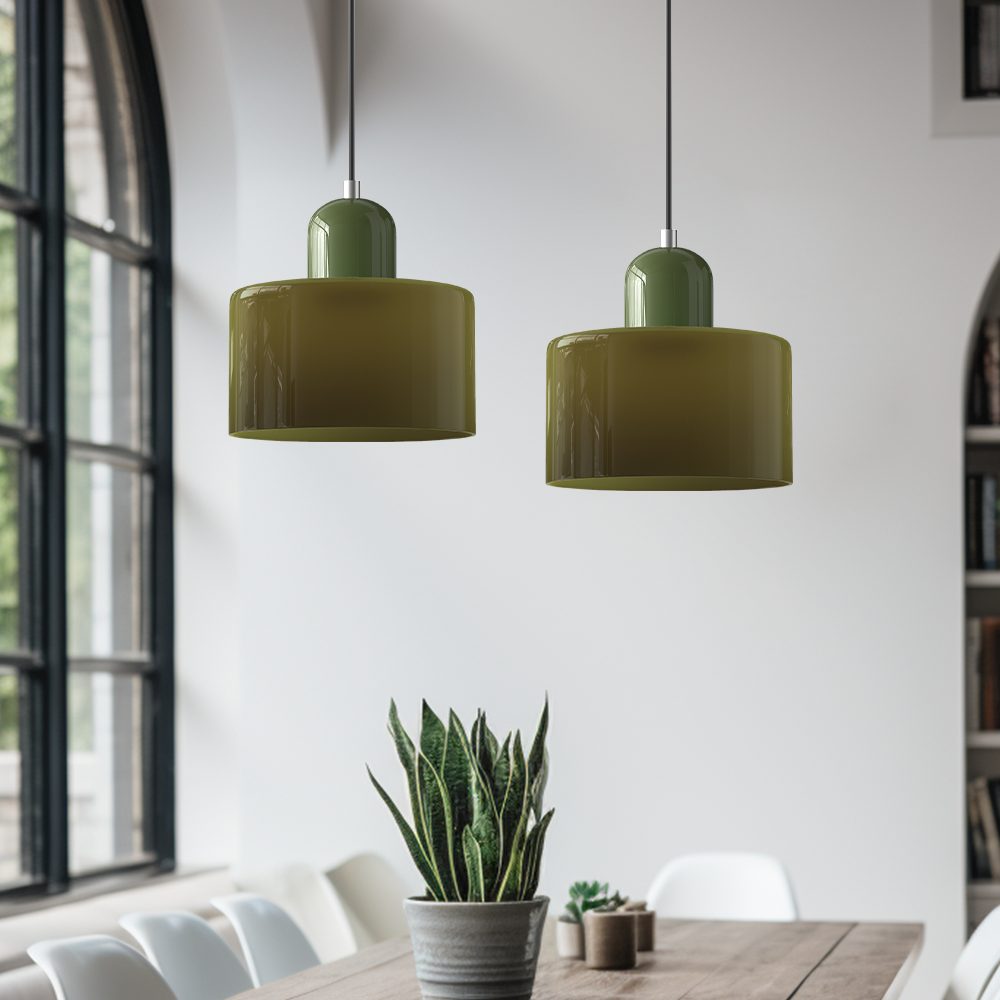 HaloLumen: Modern Pendant Light in Extended Halo Design