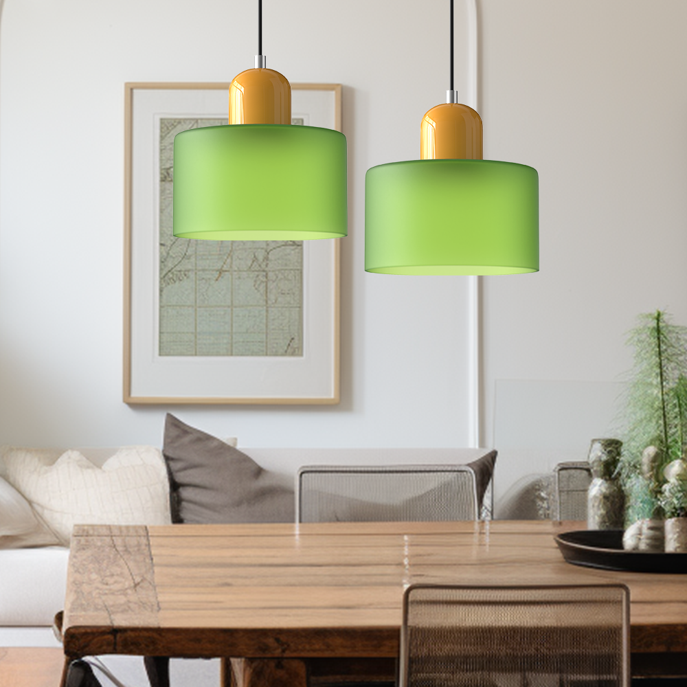 HaloLumen: Modern Pendant Light in Extended Halo Design