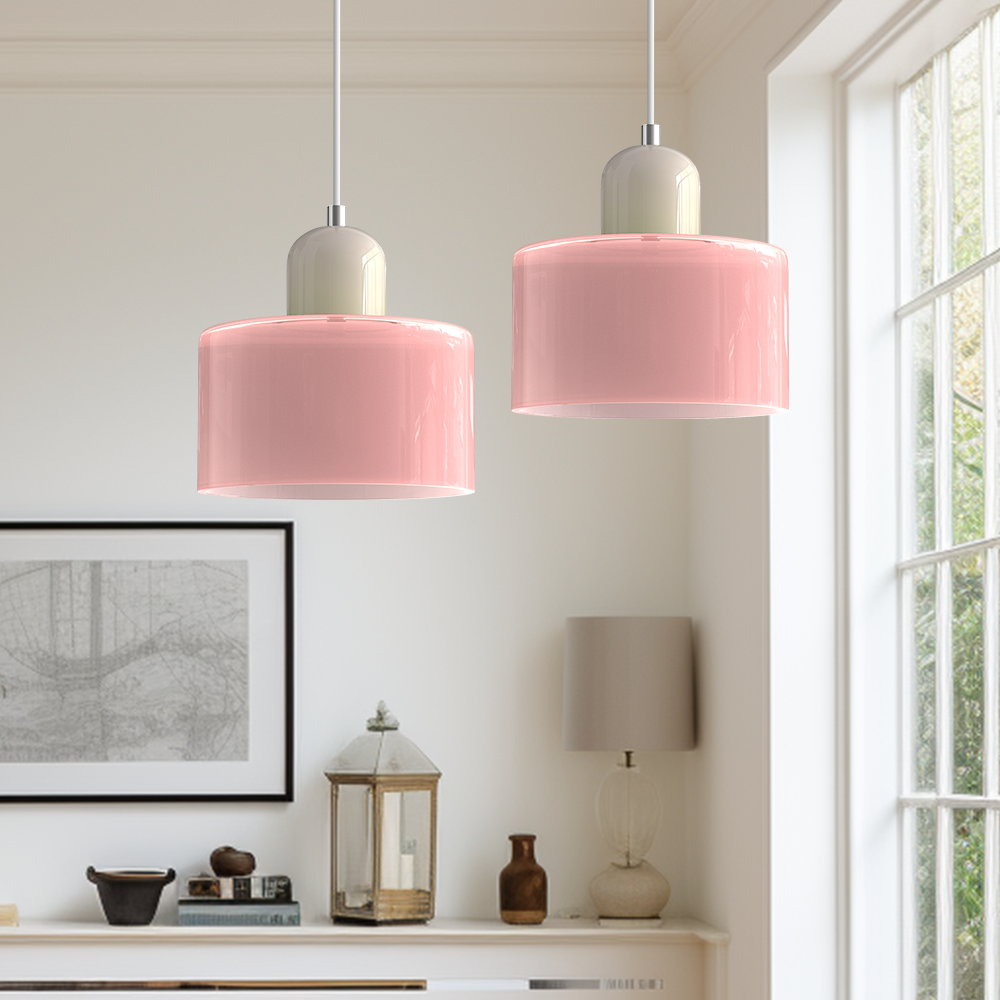 HaloLumen: Modern Pendant Light in Extended Halo Design