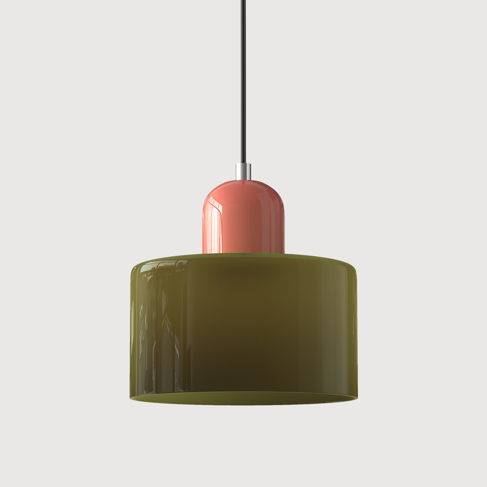 HaloLumen: Modern Pendant Light in Extended Halo Design