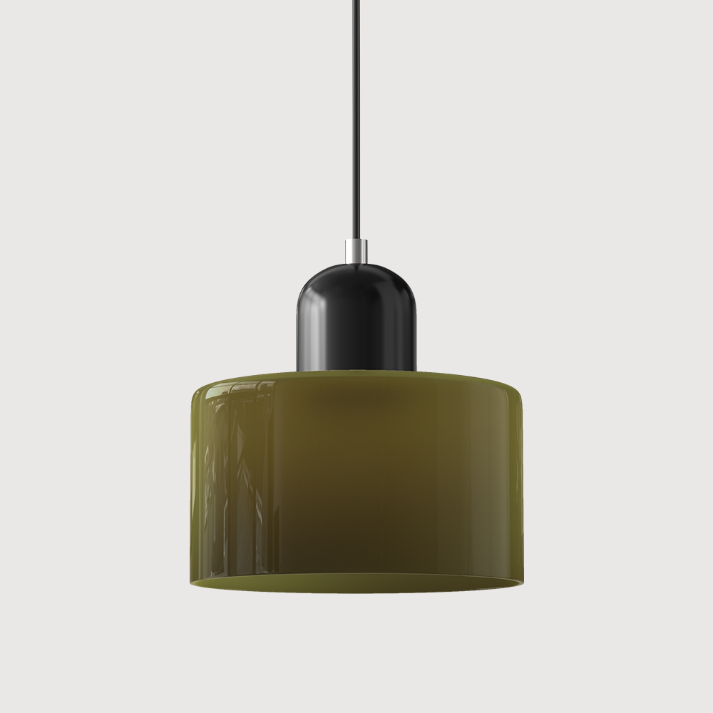 HaloLumen: Modern Pendant Light in Extended Halo Design