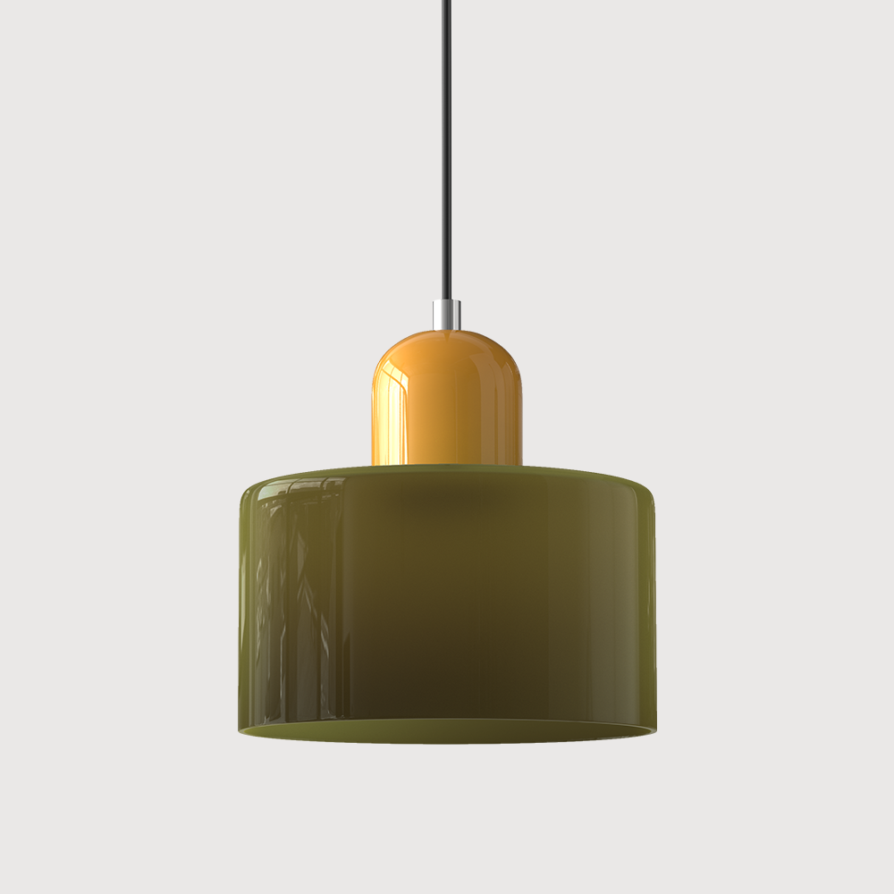 HaloLumen: Modern Pendant Light in Extended Halo Design