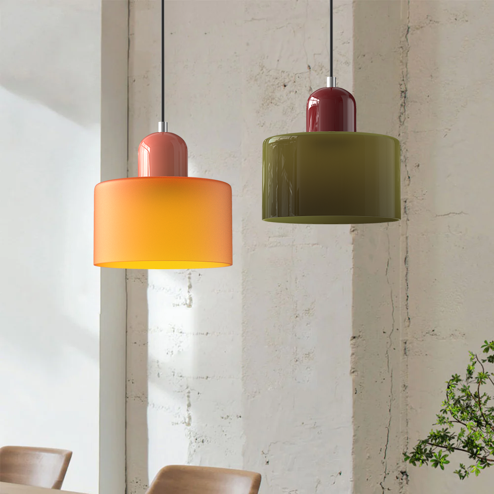 HaloLumen: Modern Pendant Light in Extended Halo Design