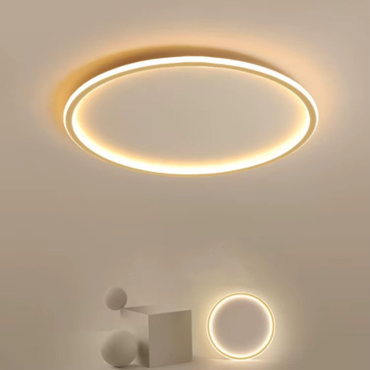 HaloNord: Scandinavian LED Ceiling Lamp – Minimalist Round Ceiling Light