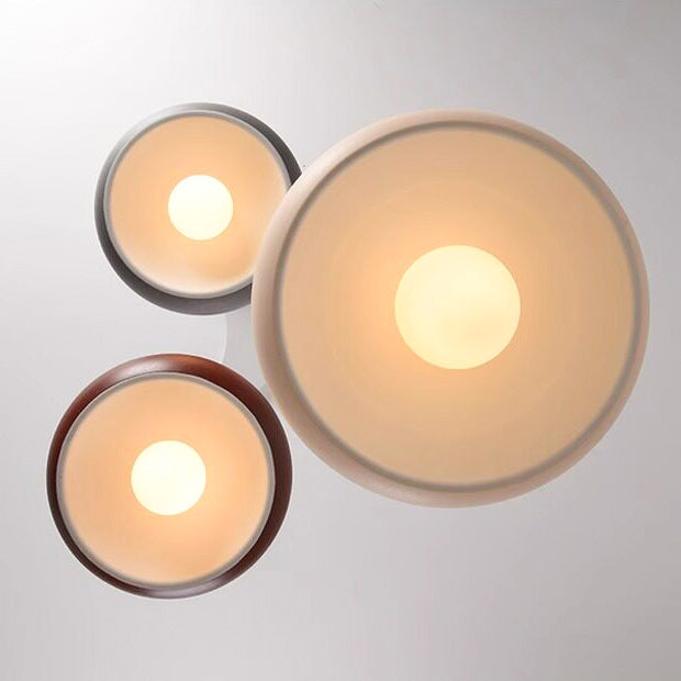 Halo Donut Opal Glass Pendant Lamp