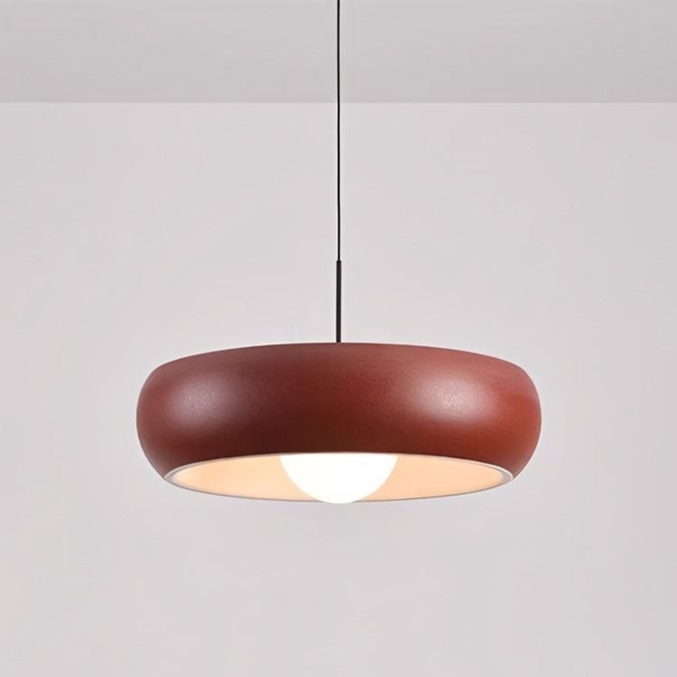 Halo Donut Opal Glass Pendant Lamp
