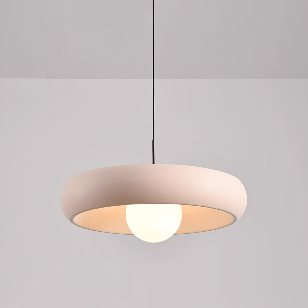 Halo Donut Opal Glass Pendant Lamp