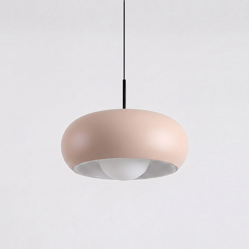 Halo Donut Opal Glass Pendant Lamp