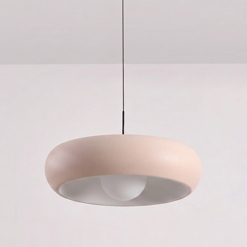 Halo Donut Opal Glass Pendant Lamp