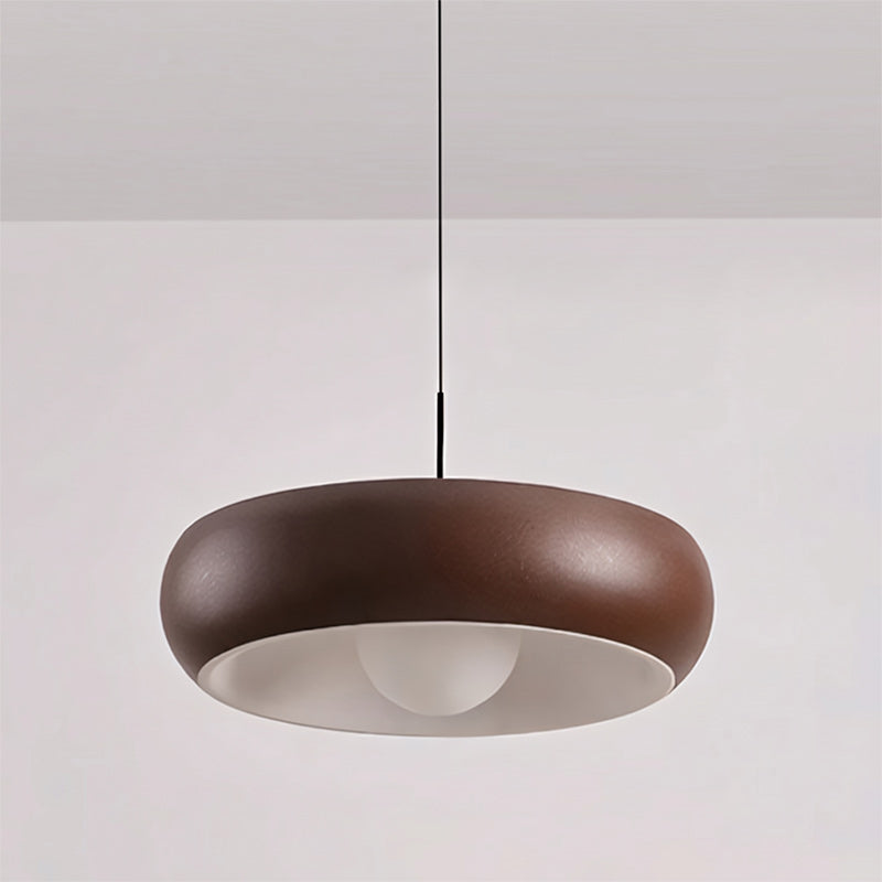 Halo Donut Opal Glass Pendant Lamp