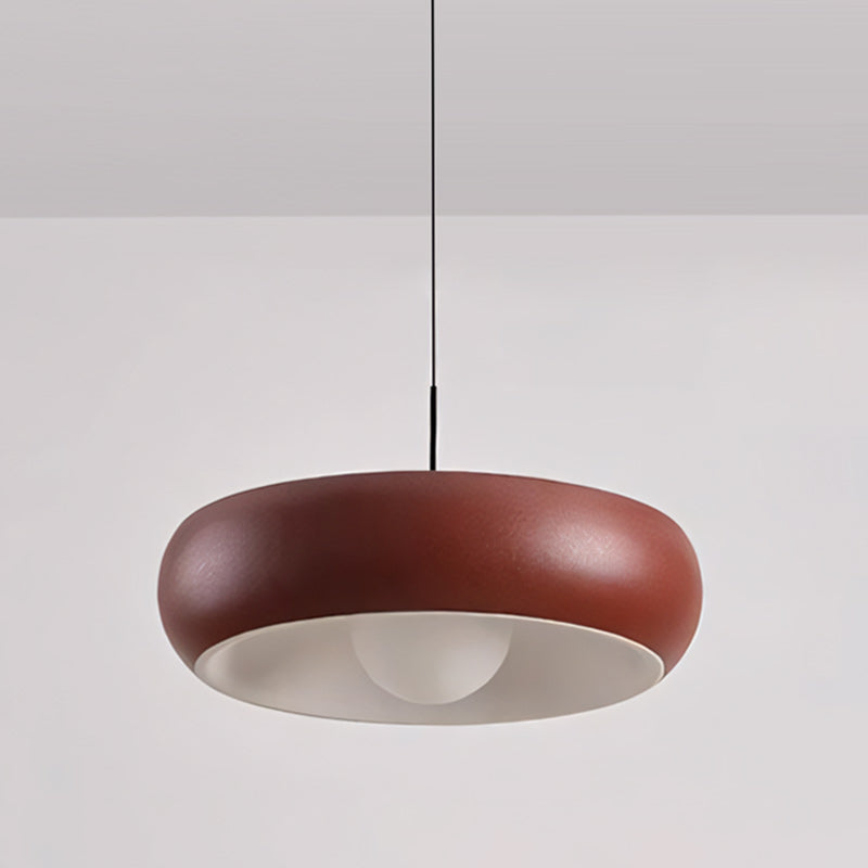 Halo Donut Opal Glass Pendant Lamp