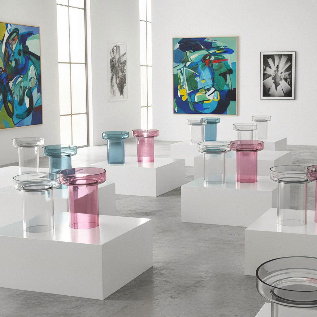 Halo Hand-Blown Glass Table Lamp
