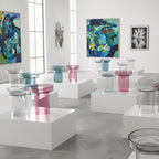 Halo Hand-Blown Glass Table Lamp