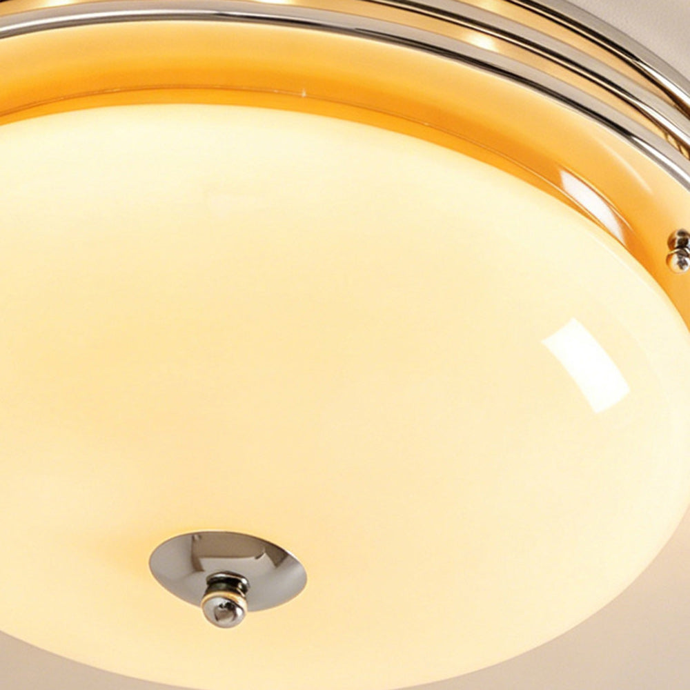 Halson Streamline Art Deco Semi-Flush Mount