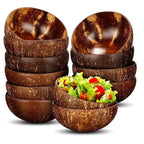 Coconut Shell Bowl, Natural Brown, Polished Finish, Handcrafted
