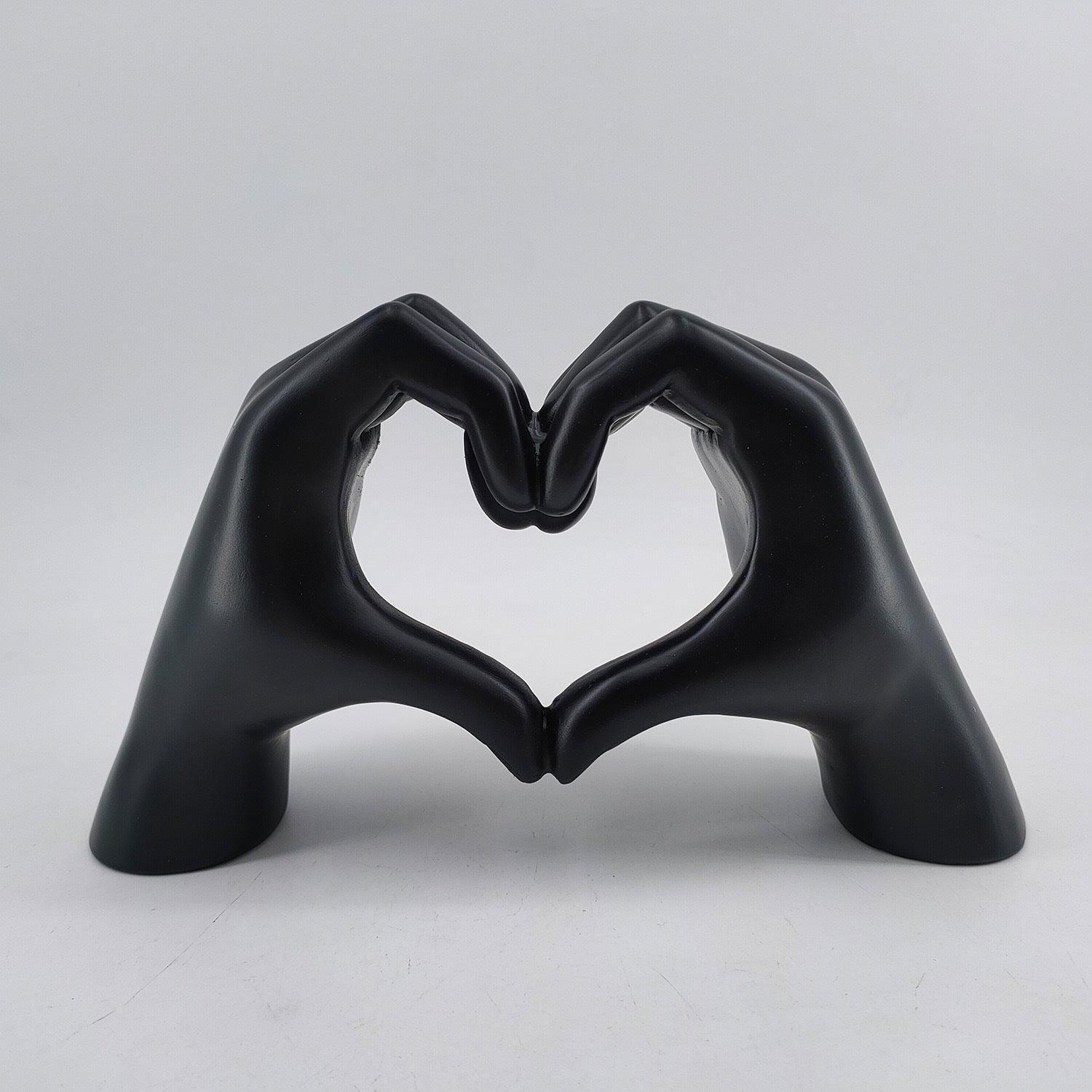 Bela Abstract Sculpture | Symbolic Heart Design, Resin Material