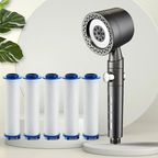 Handheld Shower Head 6 Spray Modes ABS Stainless Steel Filter