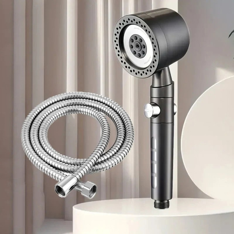 Handheld Shower Head 6 Spray Modes ABS Stainless Steel Filter