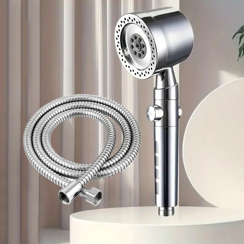 Handheld Shower Head 6 Spray Modes ABS Stainless Steel Filter