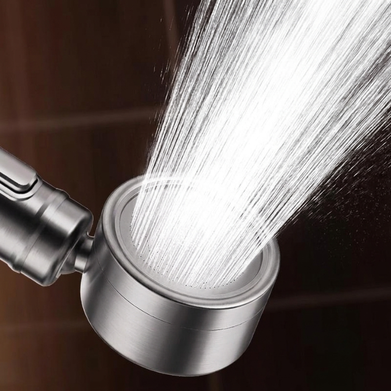 Handheld Shower Head Stainless Steel Dual Spray Adjustable Design