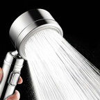 Handheld Shower Head Stainless Steel Dual Spray Adjustable Design
