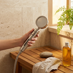 Handheld Shower Head Stainless Steel Dual Spray Adjustable Design