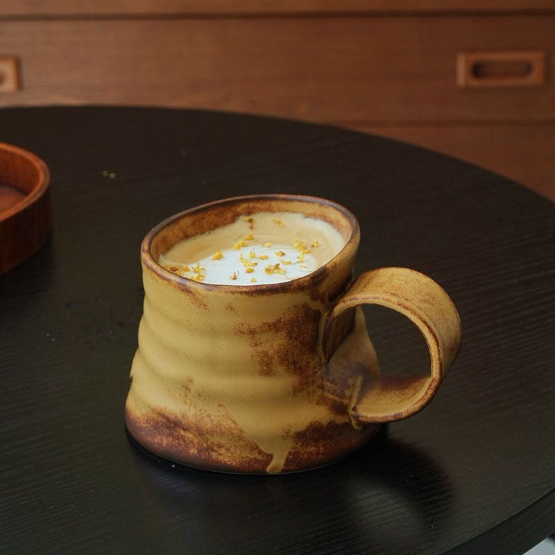 Mug Ceramic Handmade Earth Tone Coffee Cup