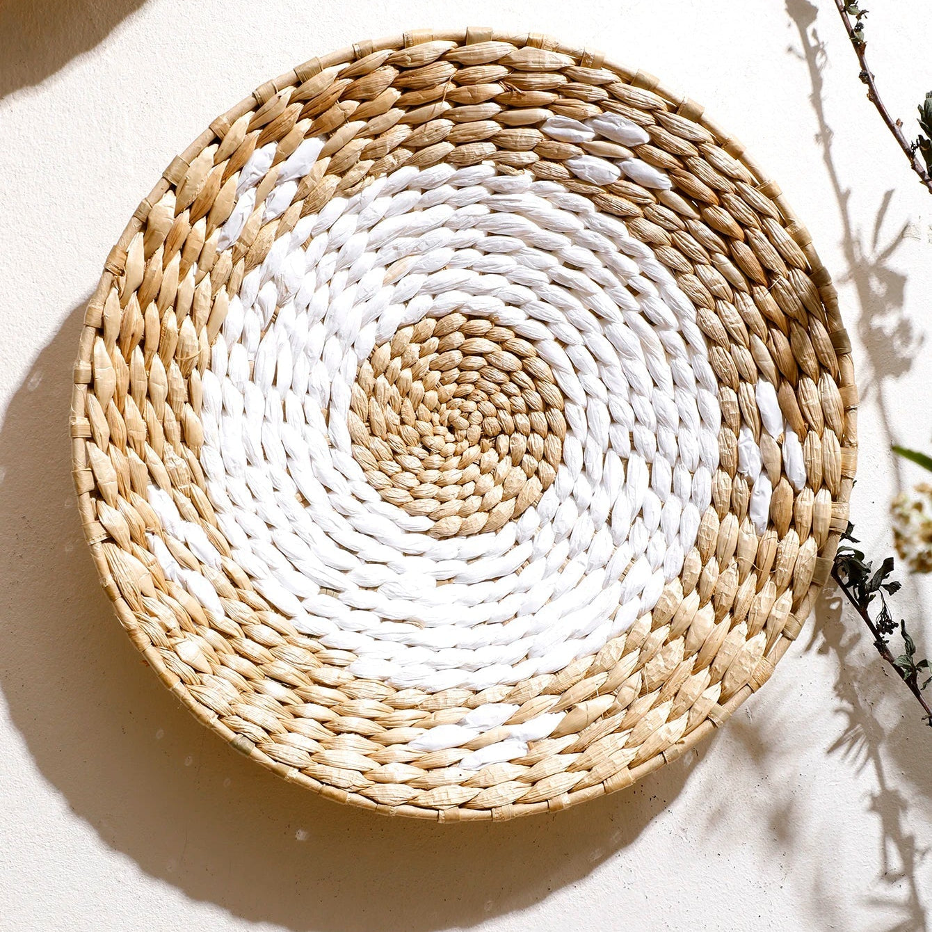 Handwoven Seagrass Wall Art Set – Bohemian Decor with Natural Textures and Unique Patterns for Rustic and Modern Interiors