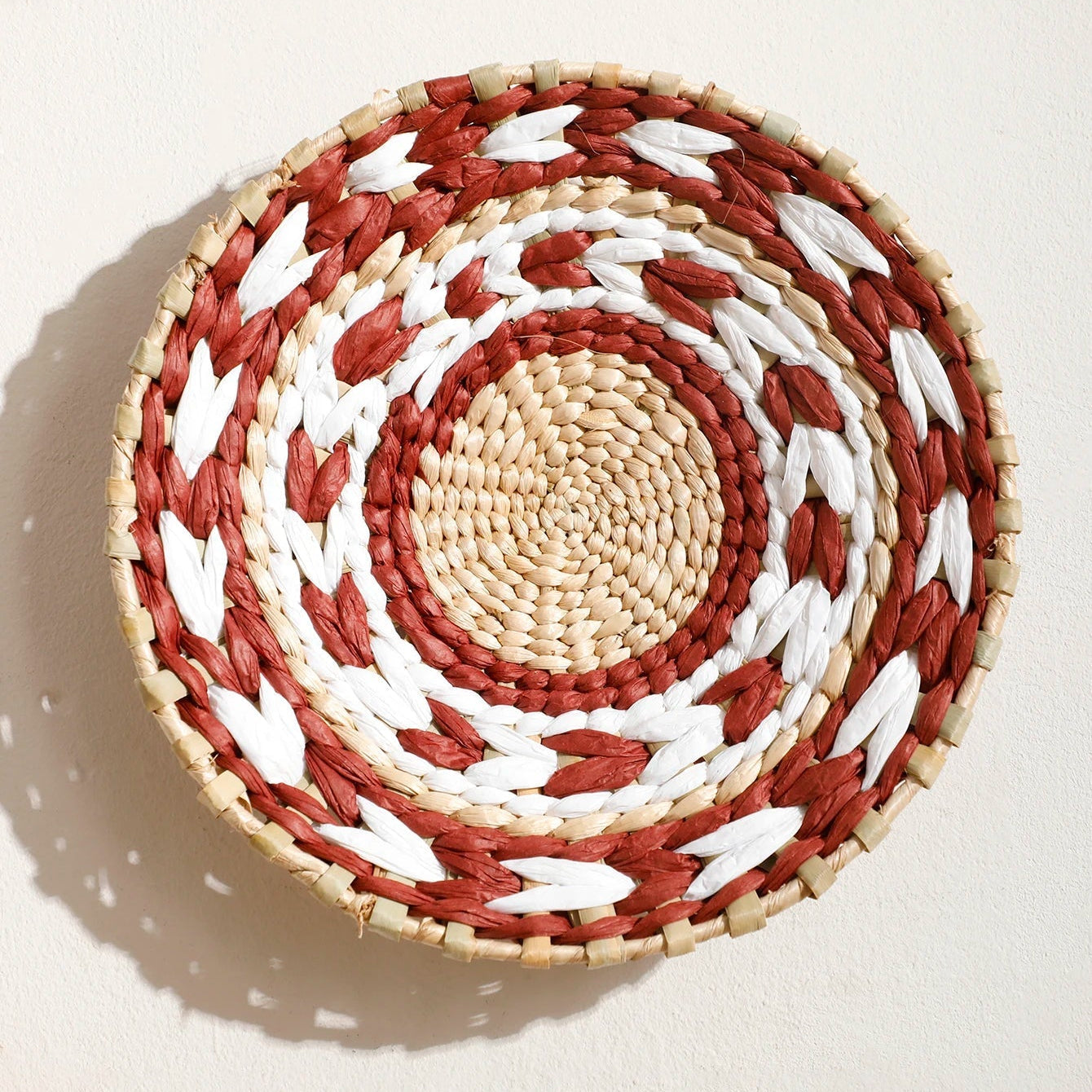 Handwoven Seagrass Wall Art Set – Bohemian Decor with Natural Textures and Unique Patterns for Rustic and Modern Interiors