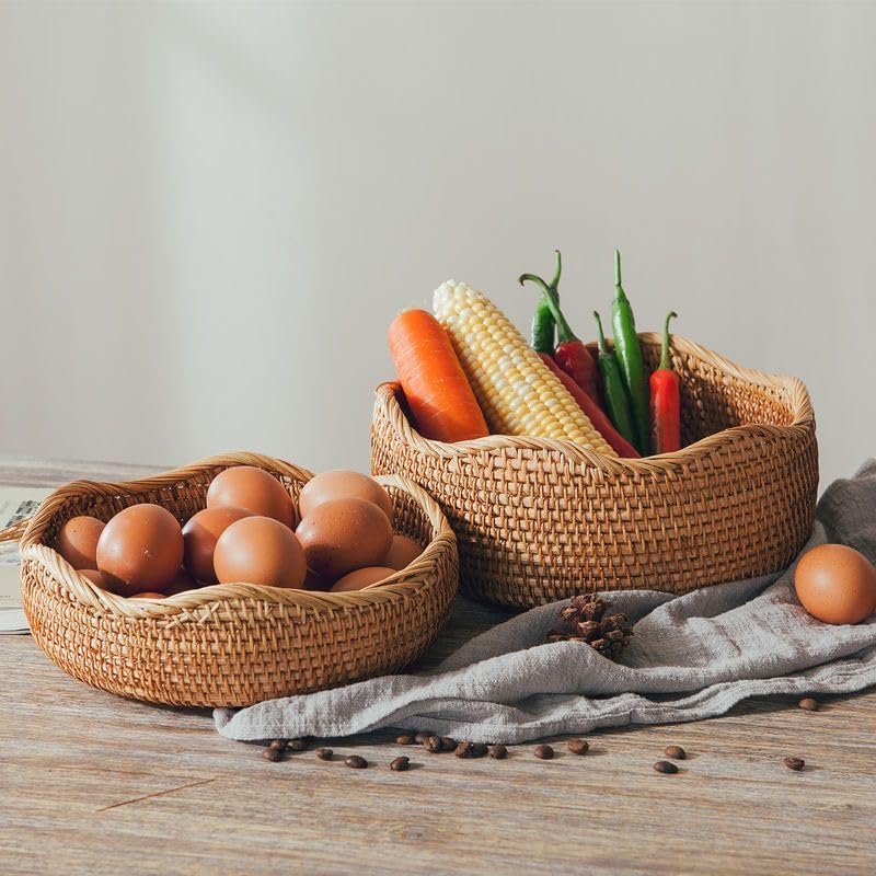 Handwoven Wicker Baskets - Eco-Friendly Storage Solutions for Home