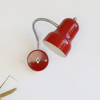 Hans Retro Color-Block Gooseneck Wall Sconce